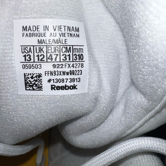 COPY - Reebok Question Mid "Yellow Toe" - Picture 6 of 8